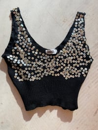 Image 2 of Merino Top with Hand-Sewn Buttons