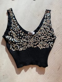 Image 3 of Merino Top with Hand-Sewn Buttons