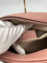 Image 17 of Gucci Bree GG Canvas Pink Leather Crossbody Bag