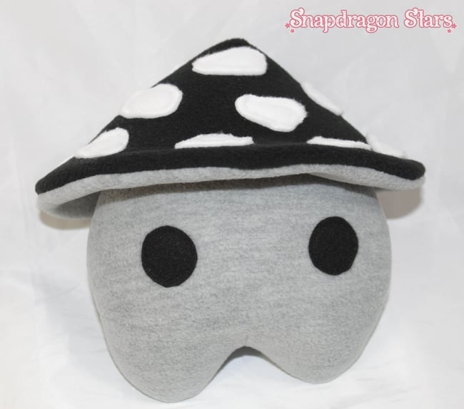 Mushroom guy - Black & Grey