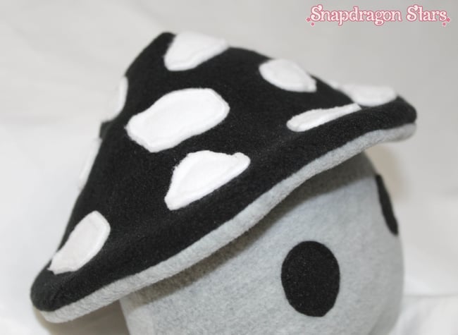 Mushroom guy - Black & Grey