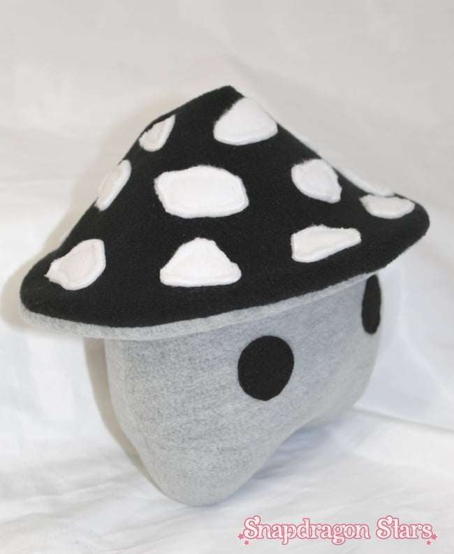 Mushroom guy - Black & Grey