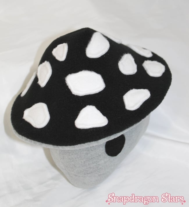 Mushroom guy - Black & Grey