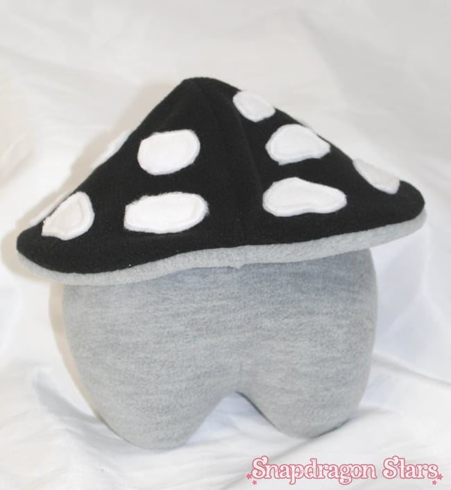 Mushroom guy - Black & Grey