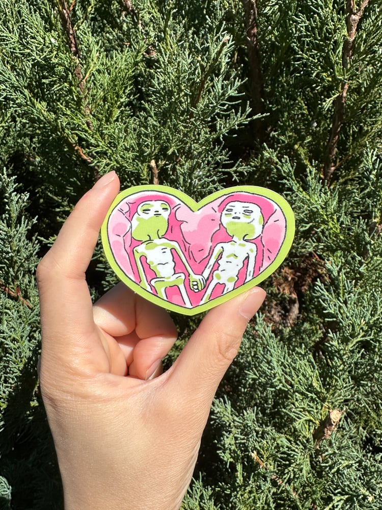 Image of Aliens in Love sticker