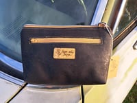 Image 2 of Cicada Rainbow and Black Cork Crossbody Bag