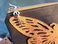 Image 5 of Cicada Rainbow and Black Cork Crossbody Bag