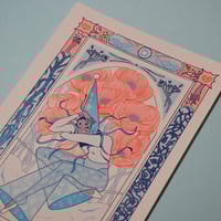 Image 3 of In The Garden Riso Print