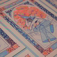 Image 2 of In The Garden Riso Print