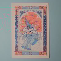 Image 1 of In The Garden Riso Print