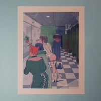 Image 1 of At The Witching Hour Riso Print