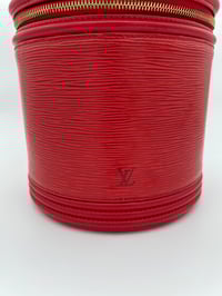 Image 2 of Louis Vuitton Cannes Red Epi Leather Top Handle Bag
