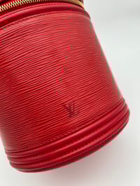 Image 3 of Louis Vuitton Cannes Red Epi Leather Top Handle Bag