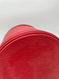 Image 13 of Louis Vuitton Cannes Red Epi Leather Top Handle Bag