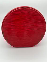 Image 11 of Louis Vuitton Cannes Red Epi Leather Top Handle Bag