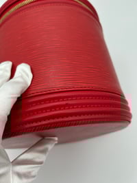 Image 14 of Louis Vuitton Cannes Red Epi Leather Top Handle Bag