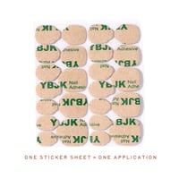 Image 2 of Nail Application Sticker Sheets