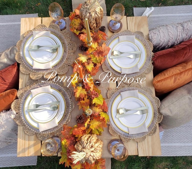 Outdoor Luxury Picnic (Location of your choice)