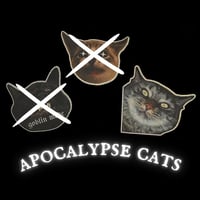 Image 3 of Stickers ❈ Apocalypse Cats [8x10cm]