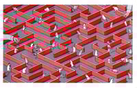 Image 1 of Meandering Maze Print