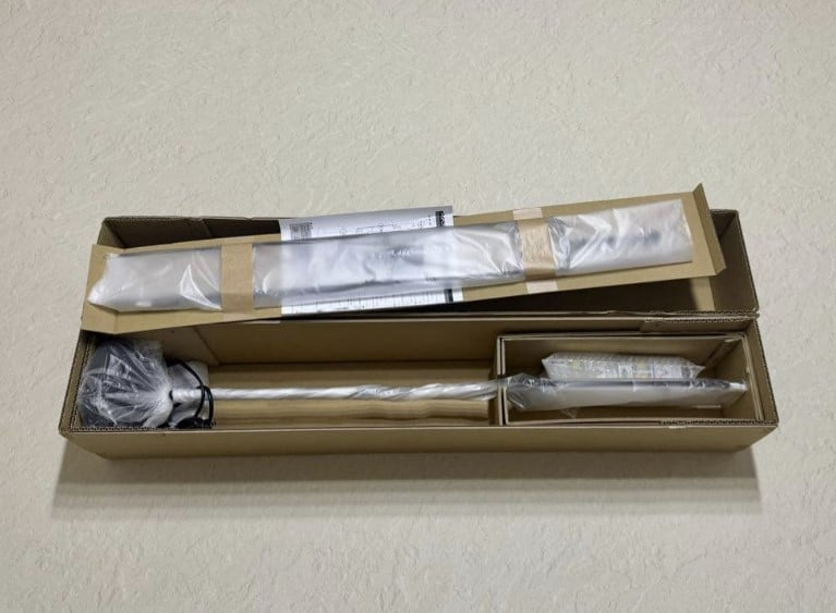 Image of Isamu Noguchi Light Sculpture AKARI Floor Lamp 36N+ST2