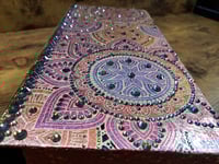Image 7 of Hand Painted & Decorated Handmade Magnetic Watercolor Shrine Your Choice Empty, or Full of paint