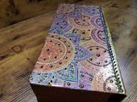 Image 8 of Hand Painted & Decorated Handmade Magnetic Watercolor Shrine Your Choice Empty, or Full of paint