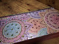 Image 13 of Hand Painted & Decorated Handmade Magnetic Watercolor Shrine Your Choice Empty, or Full of paint