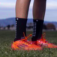Image 1 of Momentum Performance Black Grip Socks 🧦