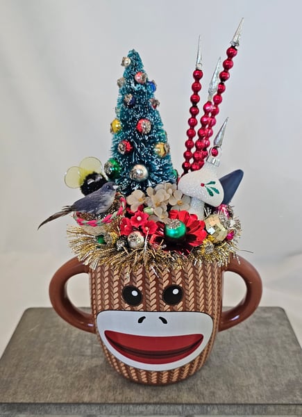 Image of Sock Monkey Holiday Fun
