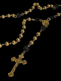 Image 2 of Santo Aureo Rosary Necklace