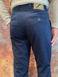 Image 2 of Pantalone Chino Pence Flanella Cotone Microdisegno