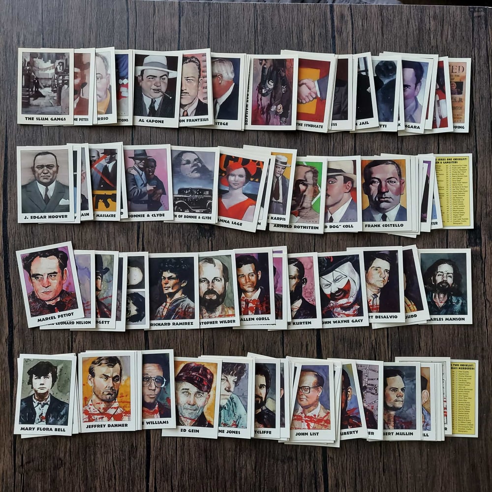 True Crime Trading Cards - Series I & II