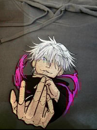 Image 1 of Gojo Embroidered Hoodie