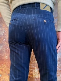 Image 2 of Pantalone Chino Pence Fanella Cotone Pinstripe