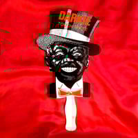 Image 1 of Darkie Toothpaste Promotional Advertising fan mask (1930's-40's)