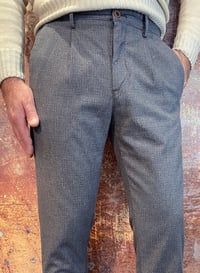 Image 1 of Pantalone Chino Pence Flanella Cotone Grigio