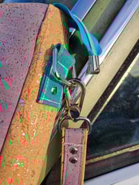 Image 5 of Rainbow and Natural Silver Cork Crossbody Bag