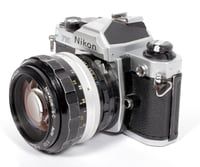 Image 3 of Nikon FM2 35mm SLR camera with Nikkor 55mm F1.2 AI'd lens #1497