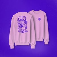 Image 1 of SWEATSHIRT – CHEW FASCISM – PINK