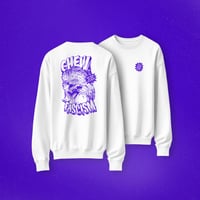 Image 1 of SWEATSHIRT – CHEW FASCISM – WHITE