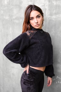 Image 1 of NARITA SHIRT | STRIPED TULLE VERSION