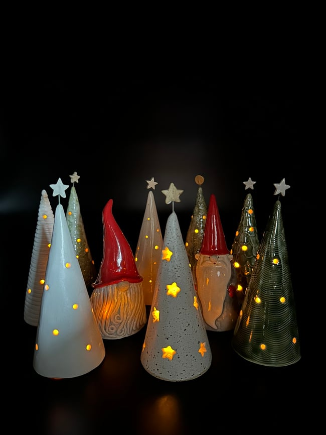 Tree Lanterns, Santas and Gnomes!!!