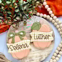 Image 1 of Pumpkin Cookie Plaque