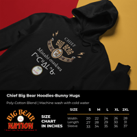 Image 1 of Big Bear Nation-Chief BigBear All Names-Languages- Hoodie-Bunnyhug