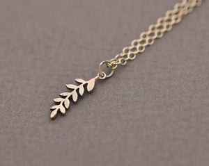 Image of *SAMPLE SALE* Fern Leaf Necklaces