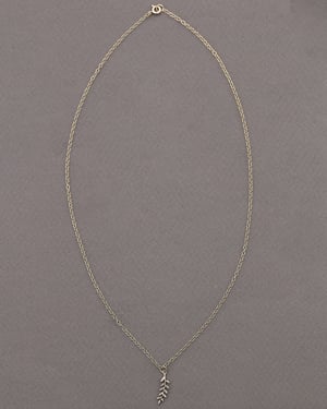 Image of *SAMPLE SALE* Fern Leaf Necklaces