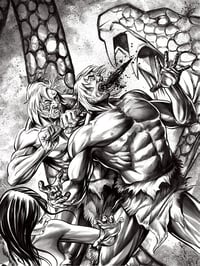 FANG AND SPEAR (SSOC #10) Page 4- Original Art!