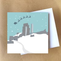 Christmas at Corfe Castle