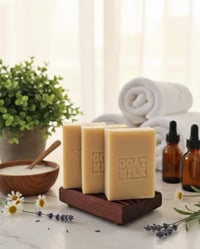 Image 1 of Fragrance-Free Goat Milk Soap 